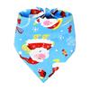 Holiday Pet Neckwear, Soft Christmas Neckerchief Cartoon Printed Dog Scarf Collar for Picture Days, Party Wear and Seasonal Style