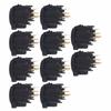 10pcs 3-Core XLR Male Socket Audio Connector Mount Chassis Gold-Plated Copper