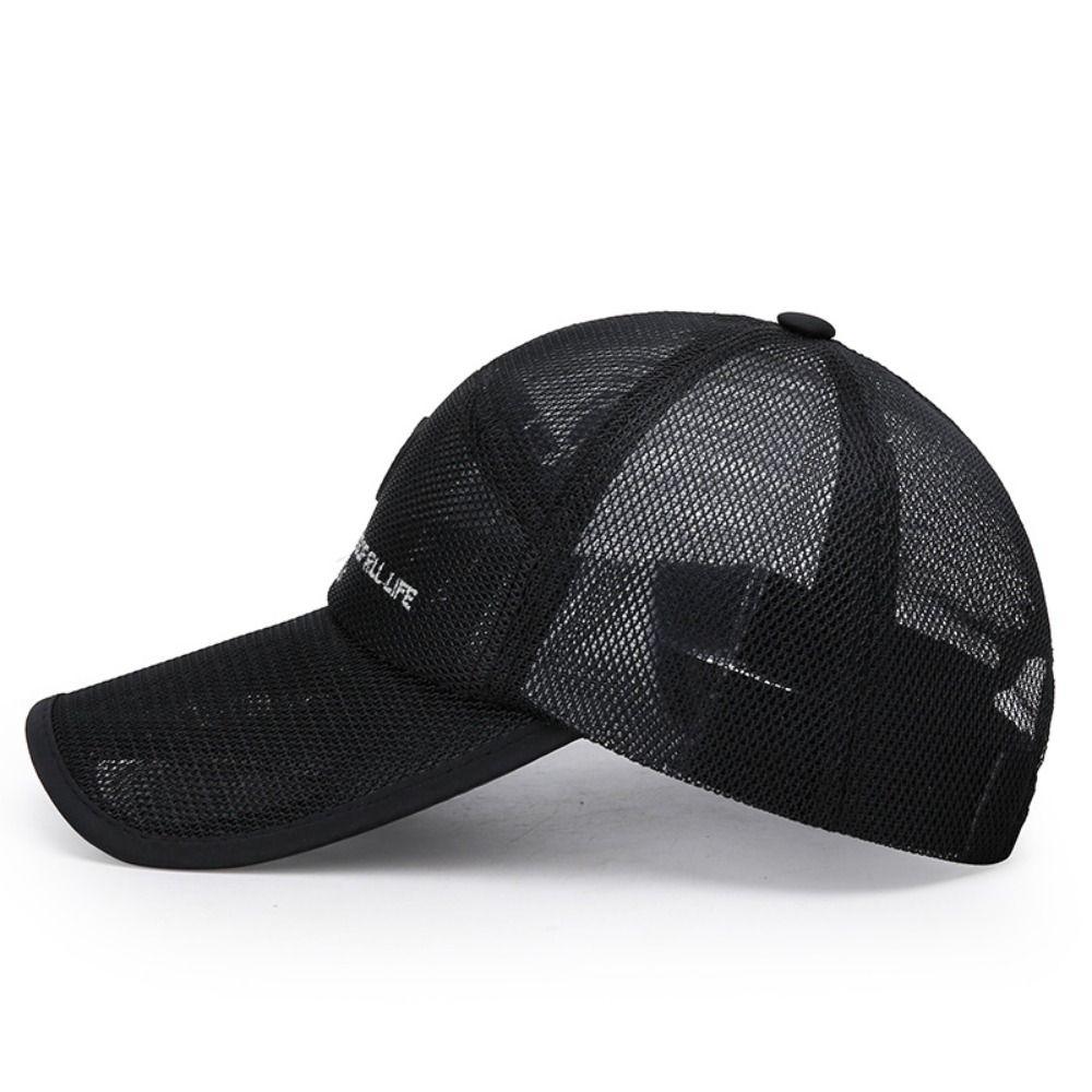 Quick Dry Summer Baseball Cap Full Mesh Outdoor Sports Hats For Man Women Unisex