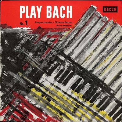 LP Record JACQUES LOUSSIER CHRISTIAN GARROS  Play Bach No1 SLK16167P DECCA Germany Jazz Used