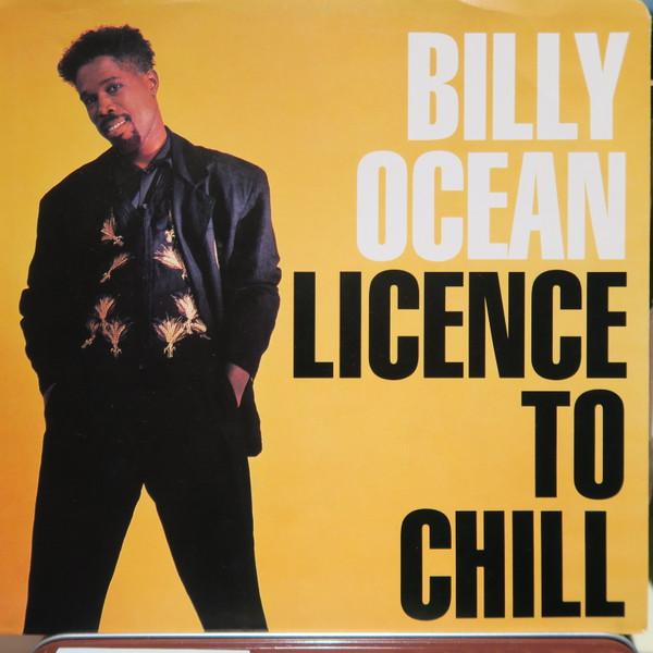 

7inch Record BILLY OCEAN Licence To Chill Pleasure 12837J JIVE 1989 Canada Dance Electronica Used