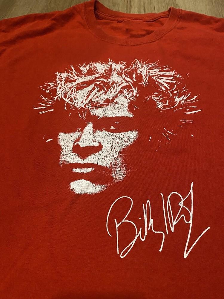 New Popular Billy Idol Singer Gift For Fans Red S-5XL  FF134 Unisex T-Shirt XXXL
