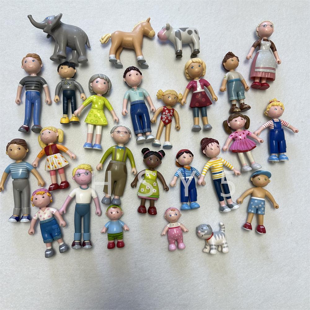 Multi Original Style Cartoon Cartoon Toys With Movable Hands And Feet For Kids Adults Children's Birthday Gift Holiday Present Suitable For Office