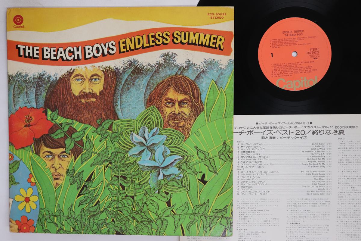 LP Record BEACH BOYS Endless Summer ECS90022 CAPITOL 1975 Japan Rock Used