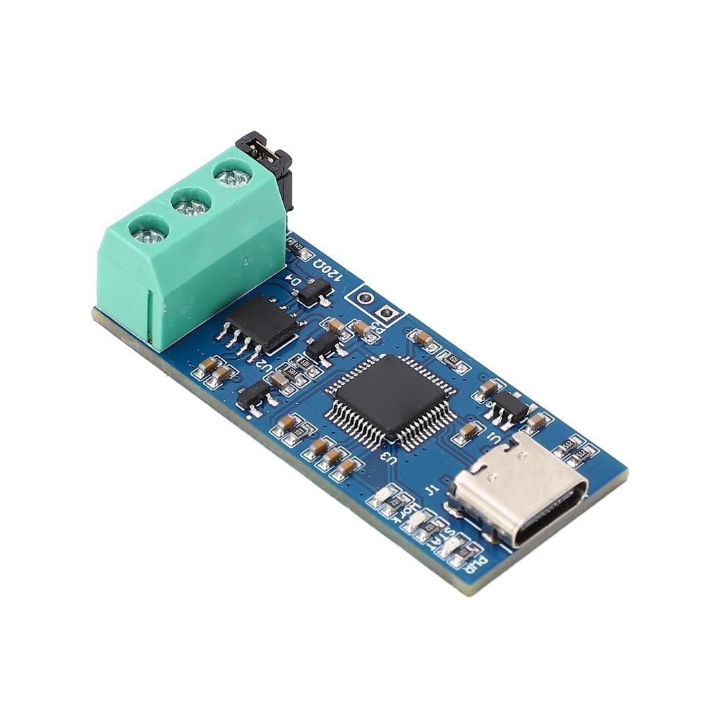 USB To CAN Module Converter Adapter Type C Power Supply for CAN2.0A CAN2.0B CAN?FD Bus Analyzer