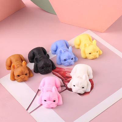 Decompression Toy Soft TPR Party Favor Flexible Dog Squishes Squeeze Mini Anti-stress
