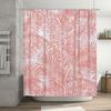 Beach Shower Curtain Beach Sunsets Blue Tones Waterproof Fabric Bath Mat Room Decor Custom Size Printing