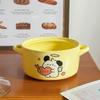 Cute Love Puppy Ceramic Noodle Bowl Set