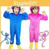 Kids Poppy Playtime Huggy Wuggy Bodysuit Nightclothes Perfect For Cosplay And Parties Available In 4 Sizes!