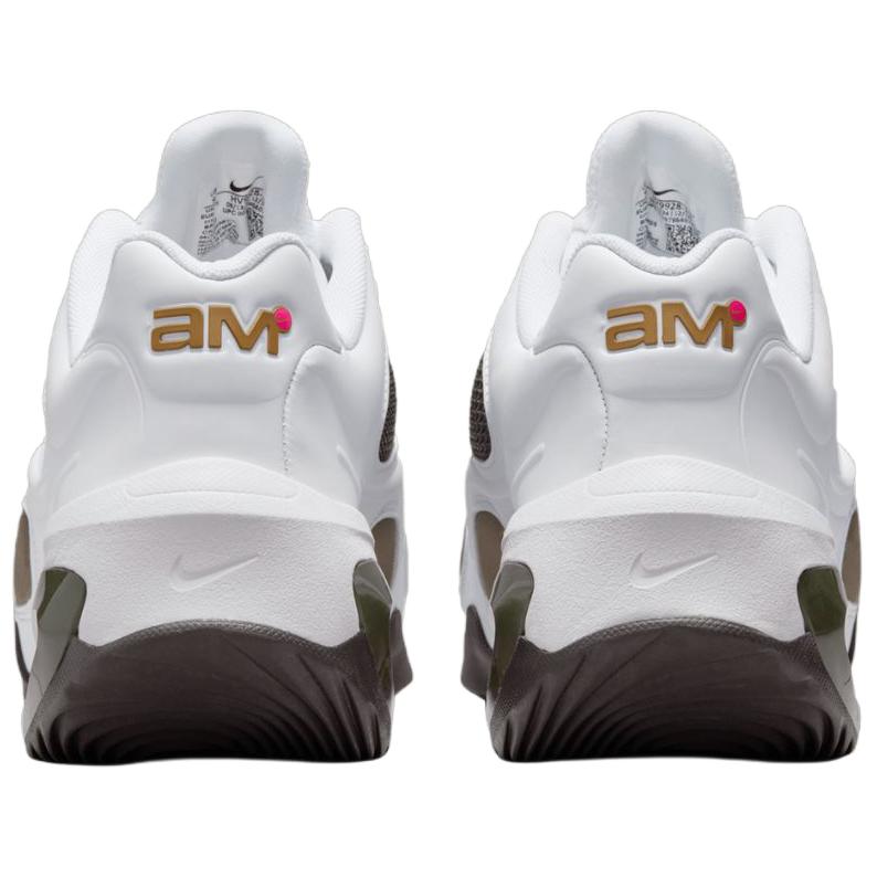 Nike Veneda Carter x Air Max Muse Hvit Cargo Khaki Damesneakers Hyper-Rosa Fløyel-Brun Metallisk-Sølv HV9928-100