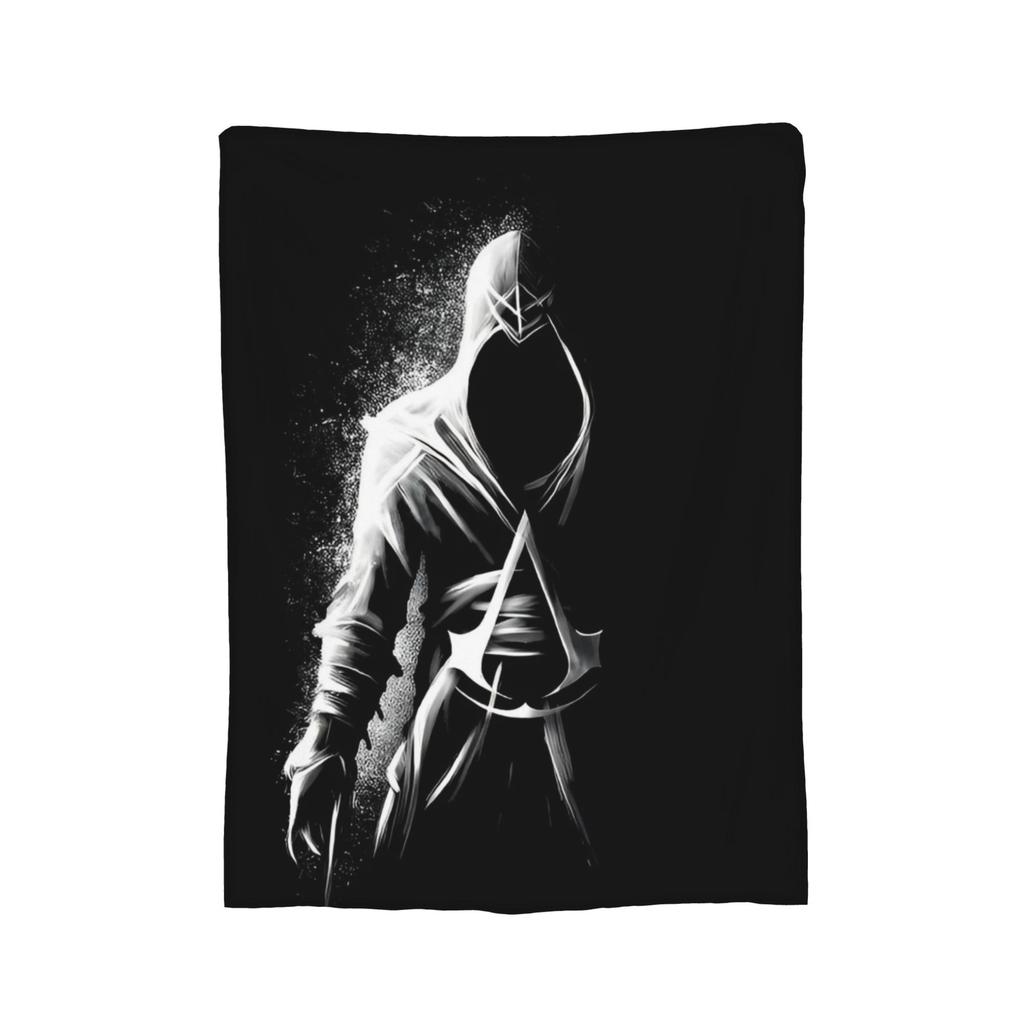 A-Assassins C-Creeds Blankets Coral Fleece Plush Breathable Lightweight Thin Throw Blanket for Bed Travel Bedding Throws