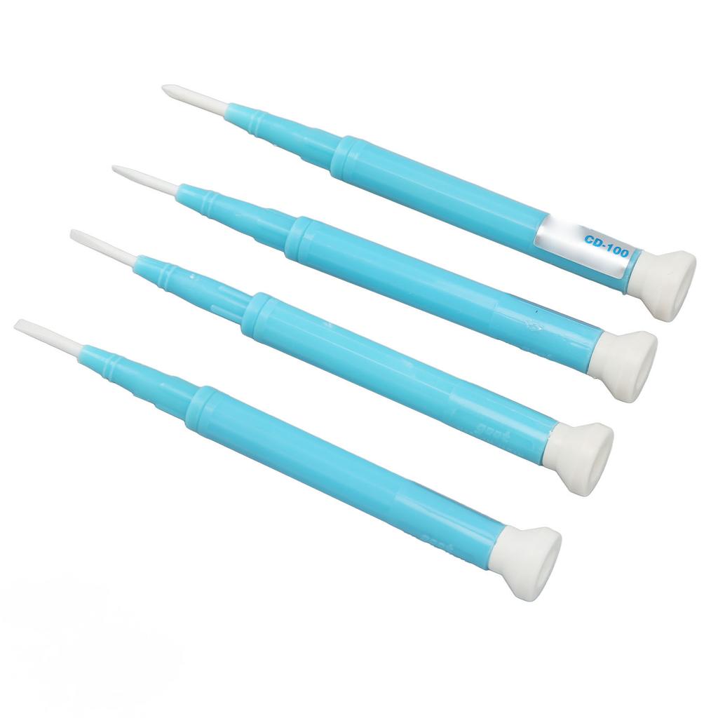 4Pcs Ceramic Screwdriver Adjusting Stepper Drivers Bit Slot Cross 1.3mm 1.8mm 2.6mm 2mm