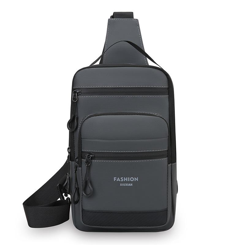 Men's Chest Bag Outdoor Shoulder Bag Large Capacity Crossbody Bag