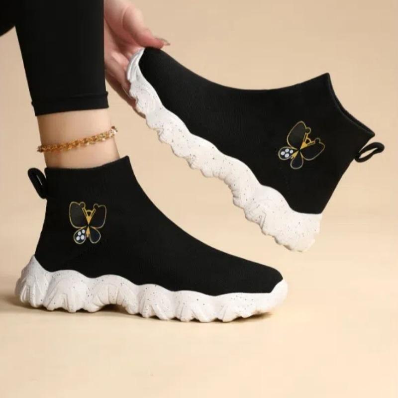 Fashion Fashion Sports Shoes Child Children Girl Breathable Socks Shoes Women a Pedal Platform Leisure Sports Parent Child Style