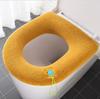 Bathroom Seat With Handle, Washable Toilet Soft Winter Warm Cushion Pad Cushion O-Shaped Toilet Seat Bidet Cover
