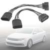 14 To 10 Pin Xenon HID Headlight Connector Adapter Car Xenon Headlight Lamp Plug Connector Adapter For VW Jetta 2015 1J0 973 737