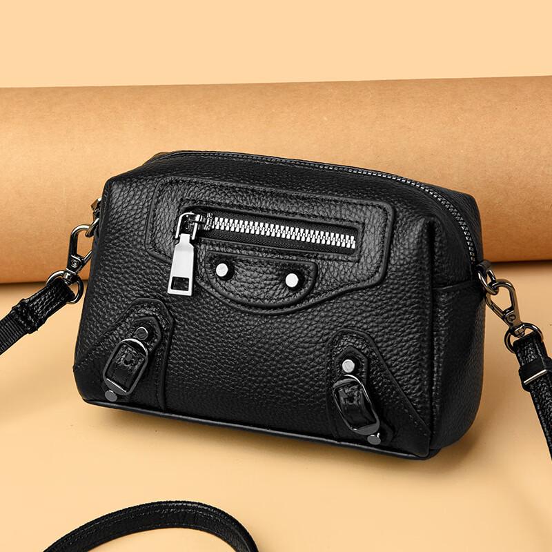 REWELL Women's Genuine Leather Small Crossbody Phone Bag