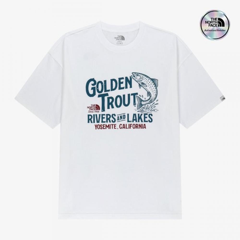 The North Face White Label Lake Short Sleeve Tee White Nt7us28j WHITE/085