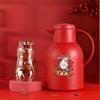 Lucky Cat Glass Insulated Pot & Cup Set, 1000ml