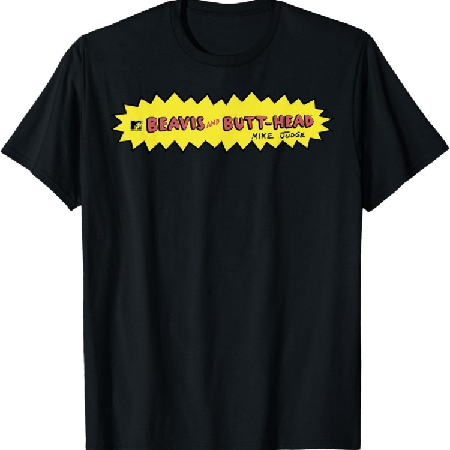

Beavis and Butt-Head Logo T-Shirt_1 XXXXXL чёрный