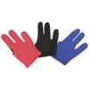 3pcs/6pcs 3-finger Cue Gloves Elastic Open Pool Gloves for Left Hands and Right Hands