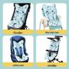 Soft Breathable Baby Stroller Seat Cushion, Washable Cotton Pad for Stroller or High Chair
