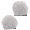 Toddmomy 1 Pair Bear Ear Helmet Decoration Small Bear Ear Bear Ears Hard Hat