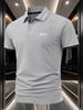Men's Polo Shirt Short Sleeve & Stand Collar - Golf Polo Shirts for Casual Versatile Outdoor Sports And Business Casual Wear Essential for Mature Men