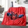 Spiderman Web Art Flannel Blanket Super Soft Warm Cozy Blanket For Sofa Bed Office Travel Allseason Home Decor Gift