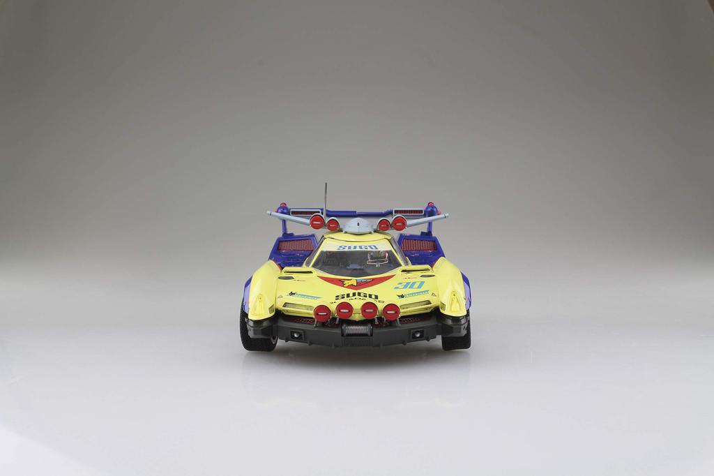 Aoshima Bunka Kyozai Cyber Formula 21 Sugo Asurada Modo Rally Escala Modelo de Plástico Não. G.S.X 1/24