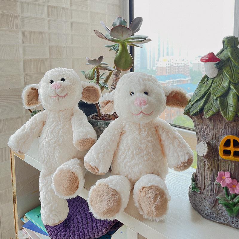 Nordic Soft Lamb Doll Obedient Sheep Sleeps With Children Soothing Rag Doll Cartoon Doll Plush Toy