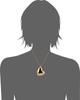 Skagen Women's X Baum Und Pferdgarten Gold-Tone Brass Oversized Heart Locket Necklace, SKJ5006710