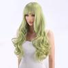 Fashionable Anime-Style Colored Wig: Women's Green Harajuku-Style Cosplay Wig