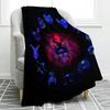 Twelve Constellation Flannel Throw Blanket Gifts for Women Kids Girls Decor for Home Bedroom Living Room Soft Cozy Lightweight