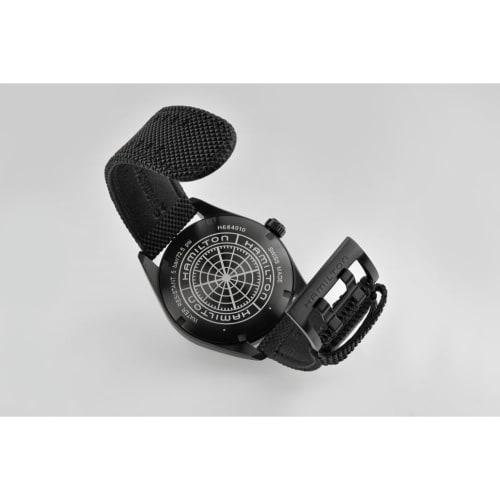 Hamilton Khaki Field Date All Black Men's Watch H68401735 (Officially Imported) with Official Warranty