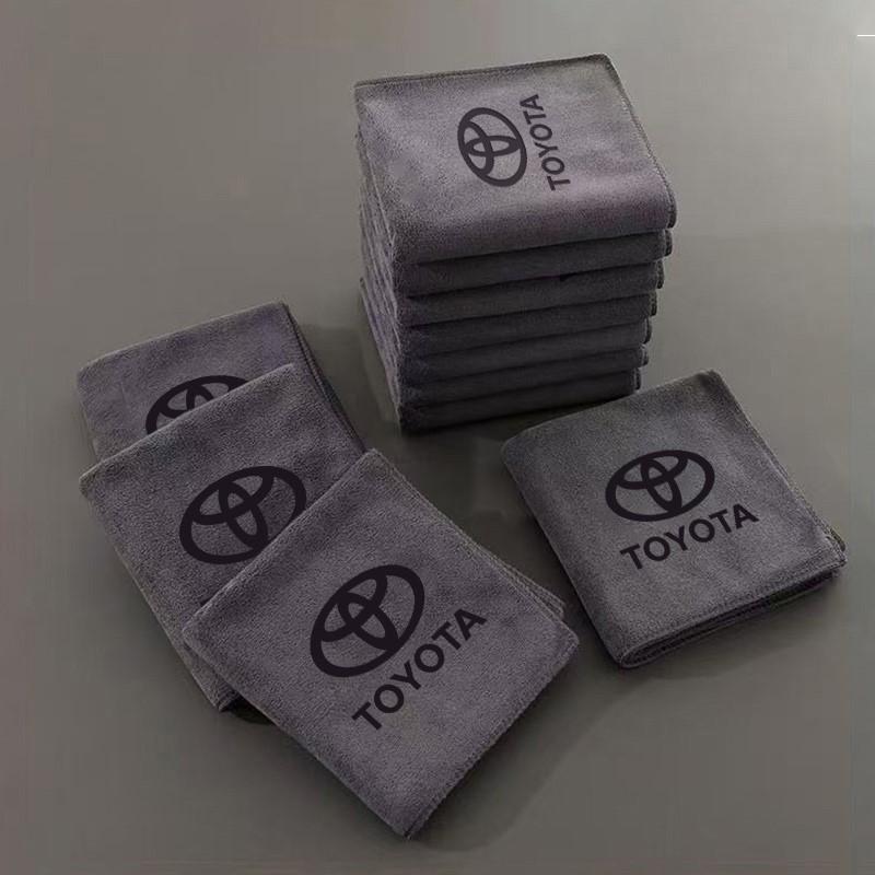 Car Wash Microfiber Towel Auto Cleaning Drying Rag Cloth For Toyota Rav4 Fortuner Calya Auris Camry Corolla Yaris Accessories