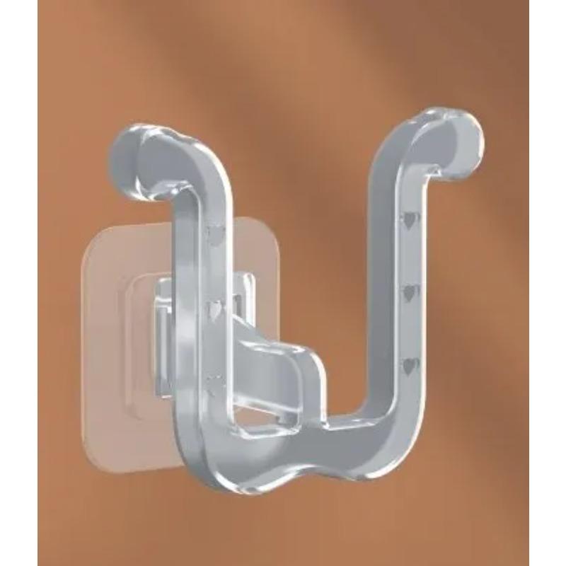 

U-образная стойка для тапочек настенная перфорированная стойка для слива унитаза настенная стойка для хранения в ванной комнате полка для сандалий в ванной комнате