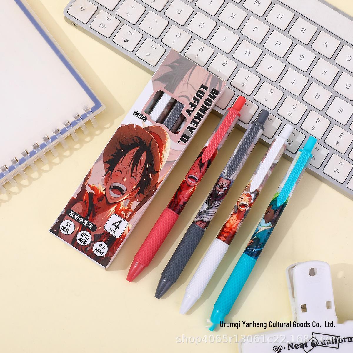 

Conan Limited Edition Student Quick-Dry Click Pen - Anime Exam Answering Pen 0.5mm
