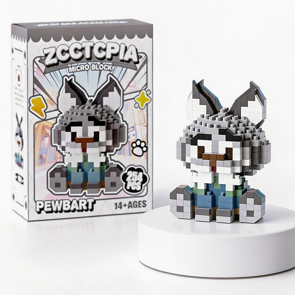 Zootopia 2 Building Blocks Judy Hopps Gary the Snake Nick Wilde Anime Cartoon Character Model Toys Birthday Gift