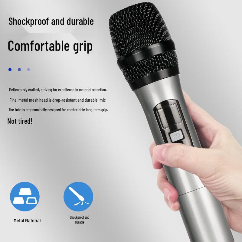 HuiDu Professional Wireless UHF Microphone System (CN Version)