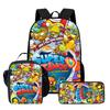Super Zings Essencial para Aprendizagem Escolar Mochila Escolar Confortável Mochila Unissex Transfronteiriça