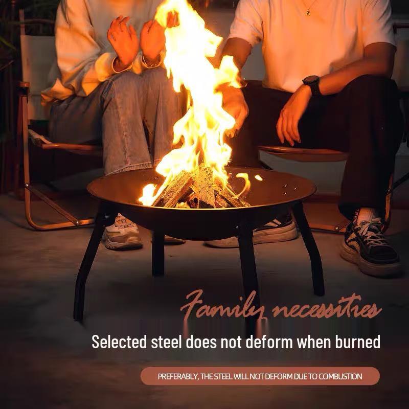 Foldable Outdoor Hotpot & BBQ Grill