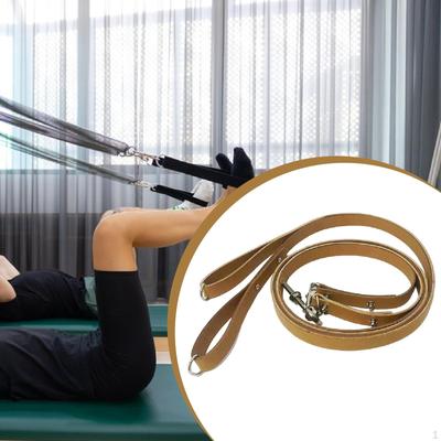 2Pcs Pilates Reformer Pull Ropes Replacement Straps Portable Accessories for Home Fitness Gym Studio