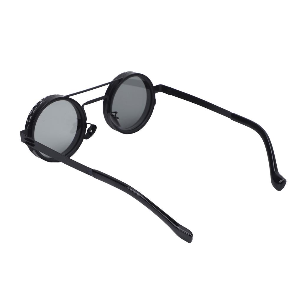 Adjustable Tint Sunglasses 9 Gears ND2-400 Round Polarized Sunglasses for Outdoor Adventures