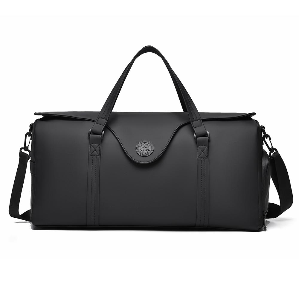 Large Capacity Fitness Bag, Men's Bag, Dry Wet Separation Crossbody Bag, Luggage Storage Bag, Independent Shoe Compartment, Athlete Training Bag