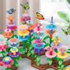 Flower Arrangement Toys Interconnecting Blocks Toys Building Garden Game Growing Flower Blocks