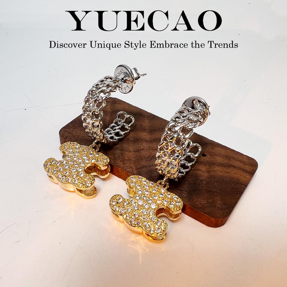 

Минималистичные роскошные серьги с покрытием из 24-каратного золота: Милый и классный стиль