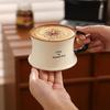 Uniquely designed, contrasting colors, 300ml gift box set, high-quality coffee and tea mug.