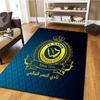Al-Nassr FC Carpet Rug for Living Room Bedroom Home Sofa Decoration,Kids play Non-slip Floor Mat