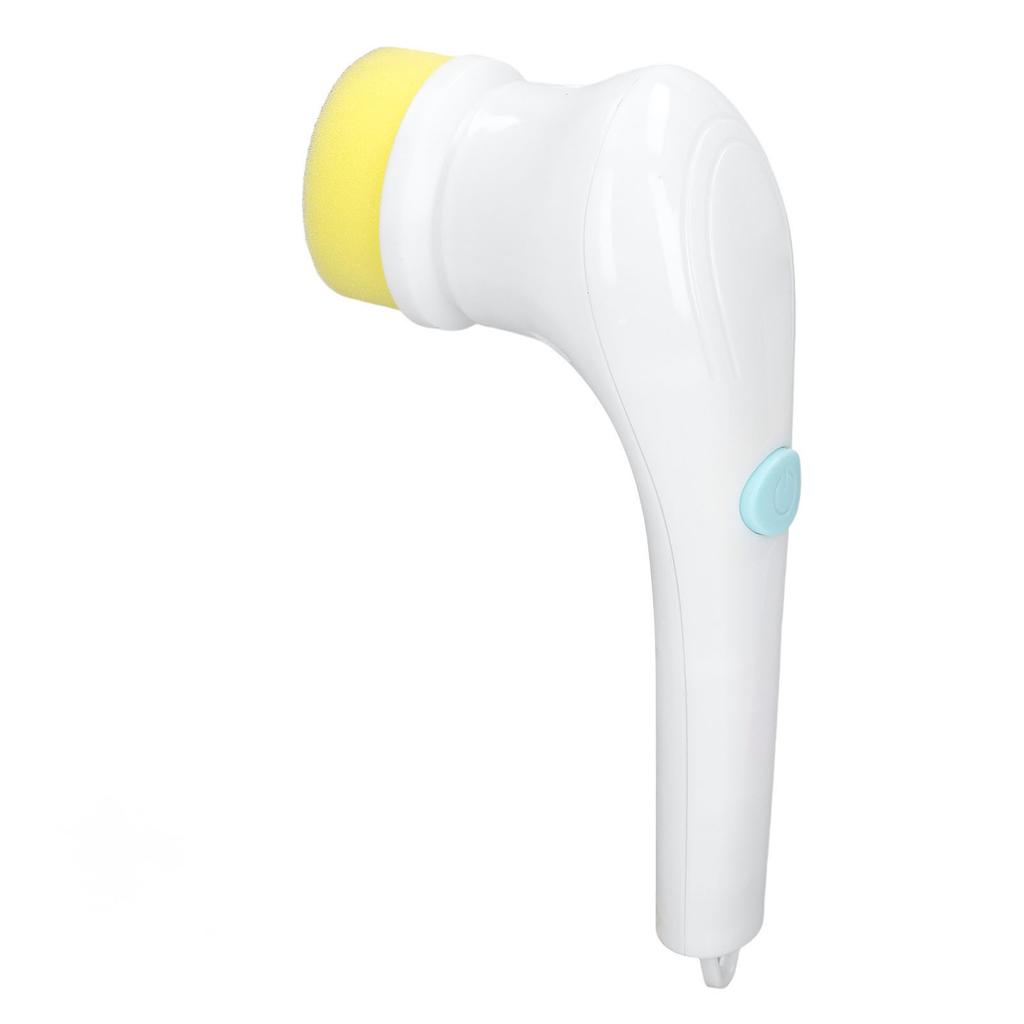 Electric Cleaning Brush Cordless Handheld Electric Spin Scrubber with 5 Brush Heads for Home